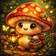 Colorful fantasy creature avatar with expressive features for a profile picture